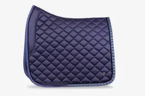 PSOS Dressage Pad Diamond Ruffle- Midnight Blue