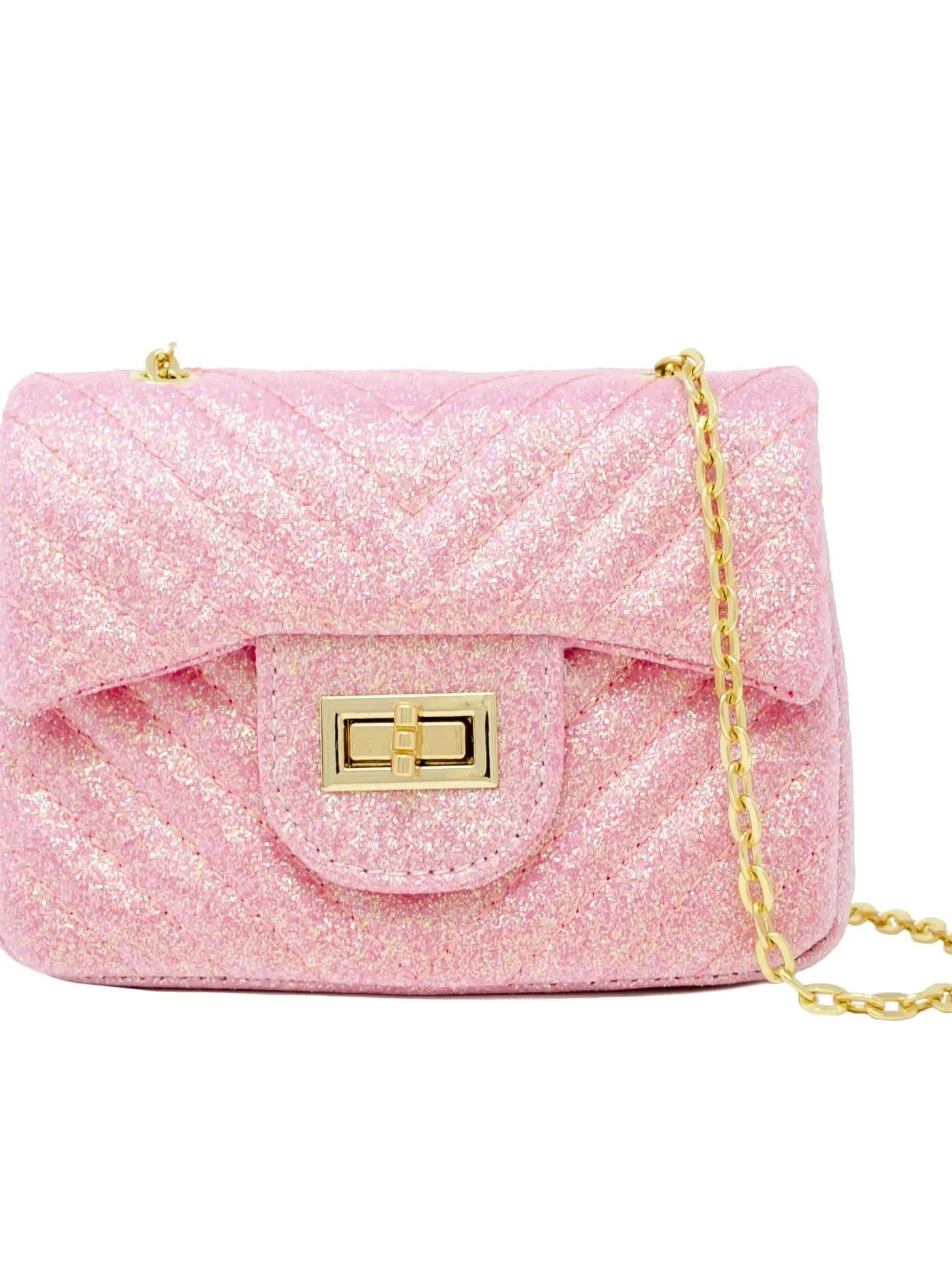 Purse - Pink Glitter