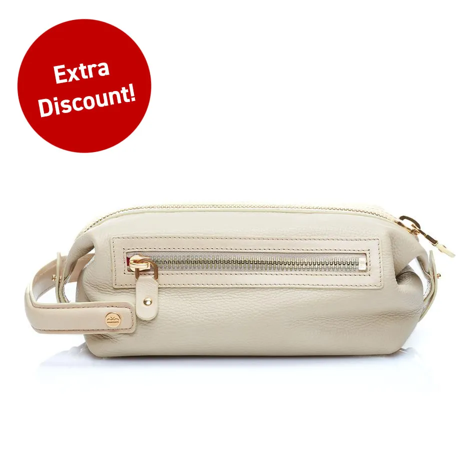 Royaums Bello Toiletry Bag Beige