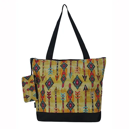 SALE ! Boho Tribal NGIL Canvas Tote Bag