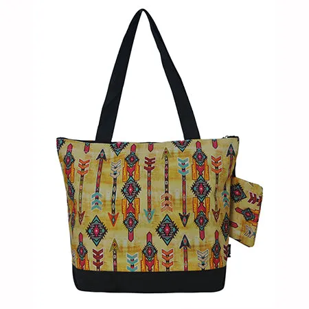 SALE ! Boho Tribal NGIL Canvas Tote Bag