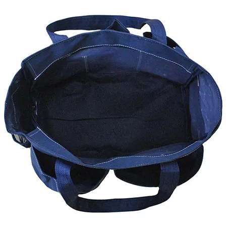 SALE! Solid Color Navy NGIL Large Utility Caddy Tote