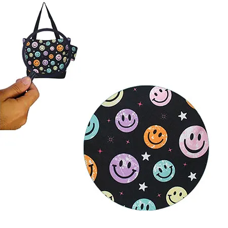 Smiley Faces NGIL Canvas Tote Bag