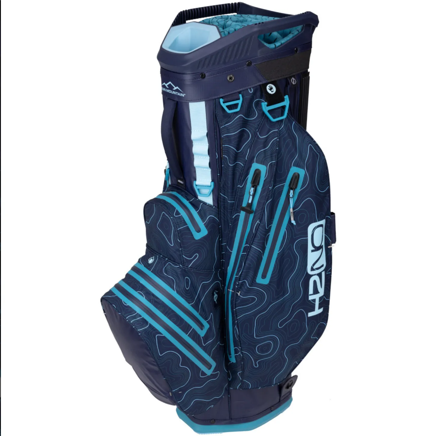 Sun Mountain 2024 H2NO Lite Cart Bag Waterproof 14-Way