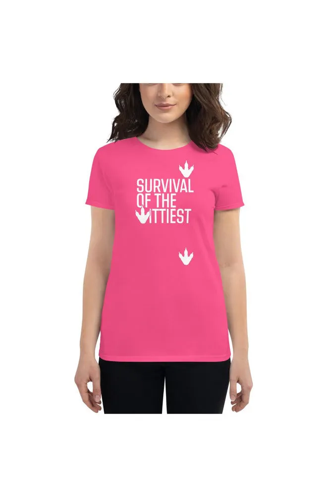 Survival of the Wittiest Women's short sleeve t-shirt