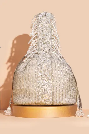 Tara bucket bag - champagne