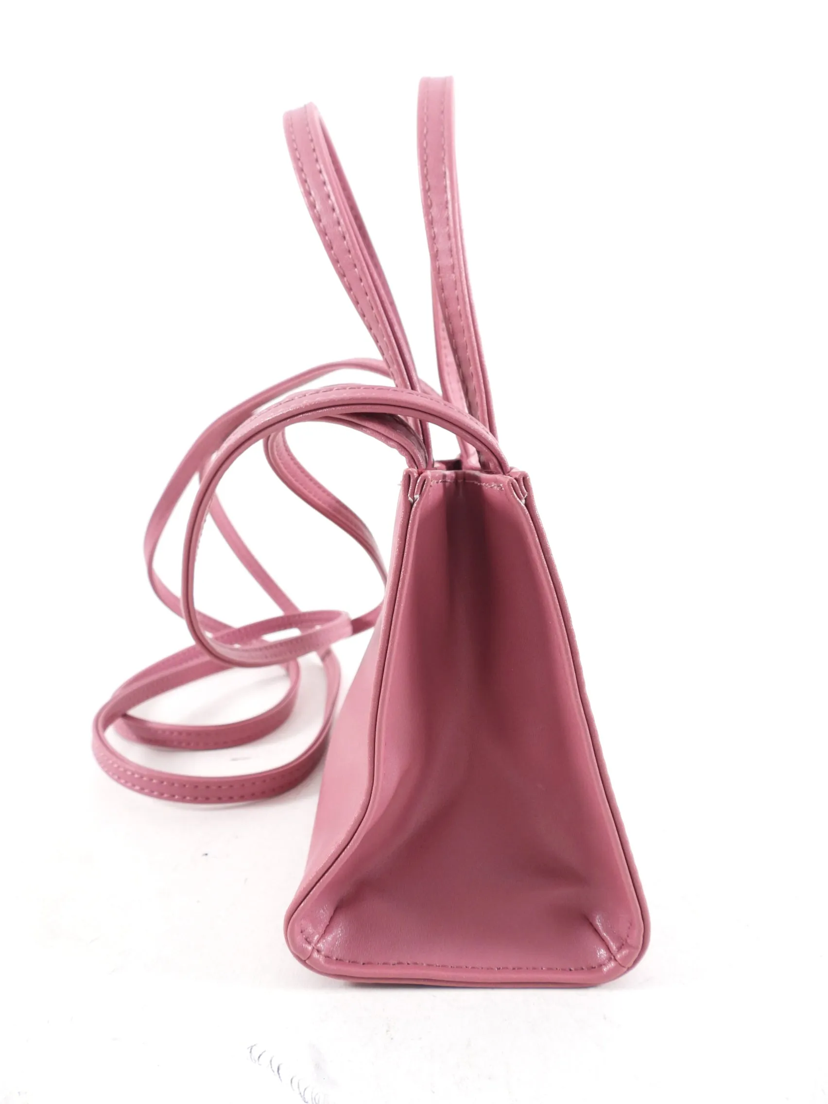 Telfar Quartz Pink Mini Two-Way Crossbody Bag