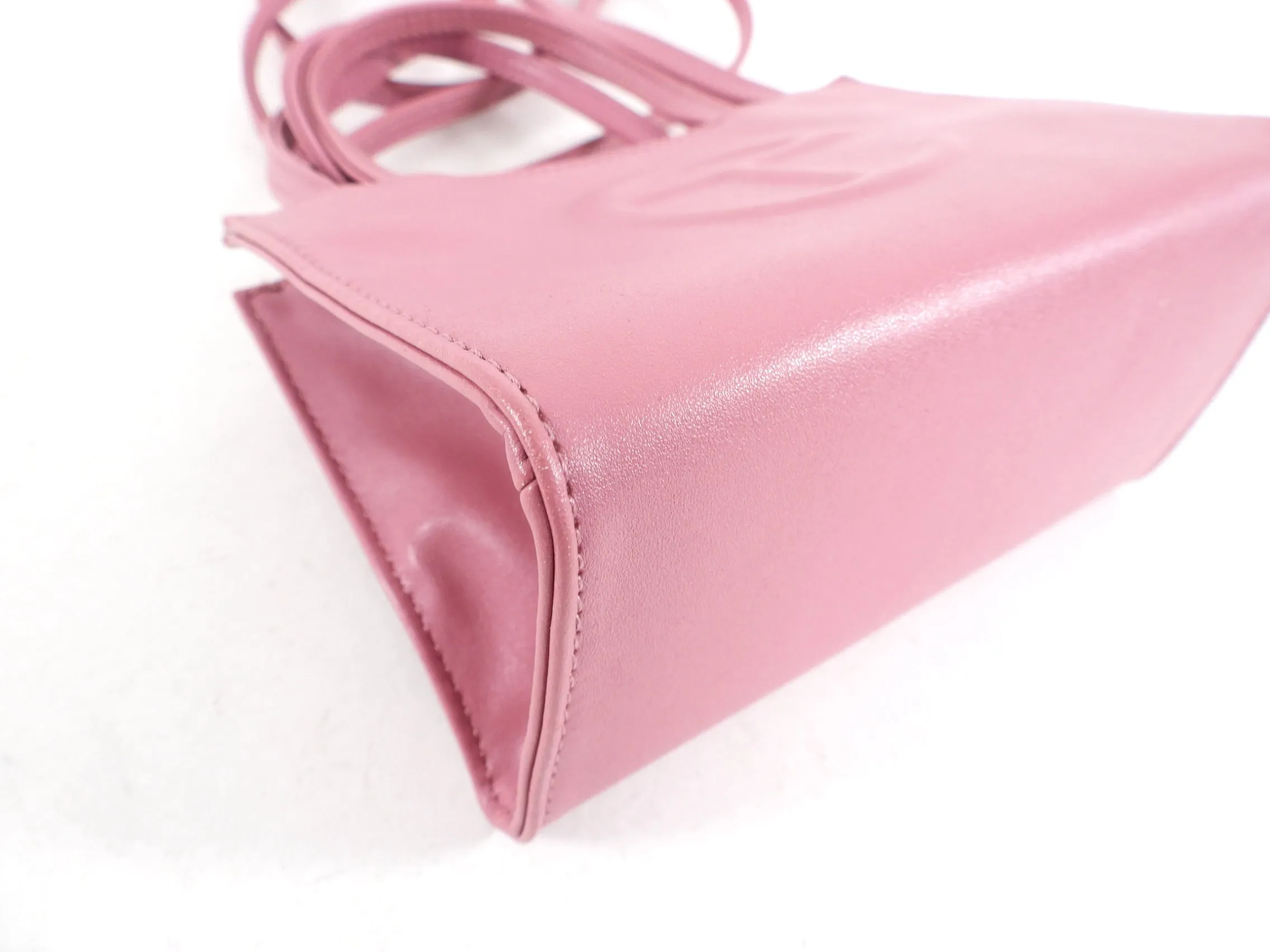 Telfar Quartz Pink Mini Two-Way Crossbody Bag