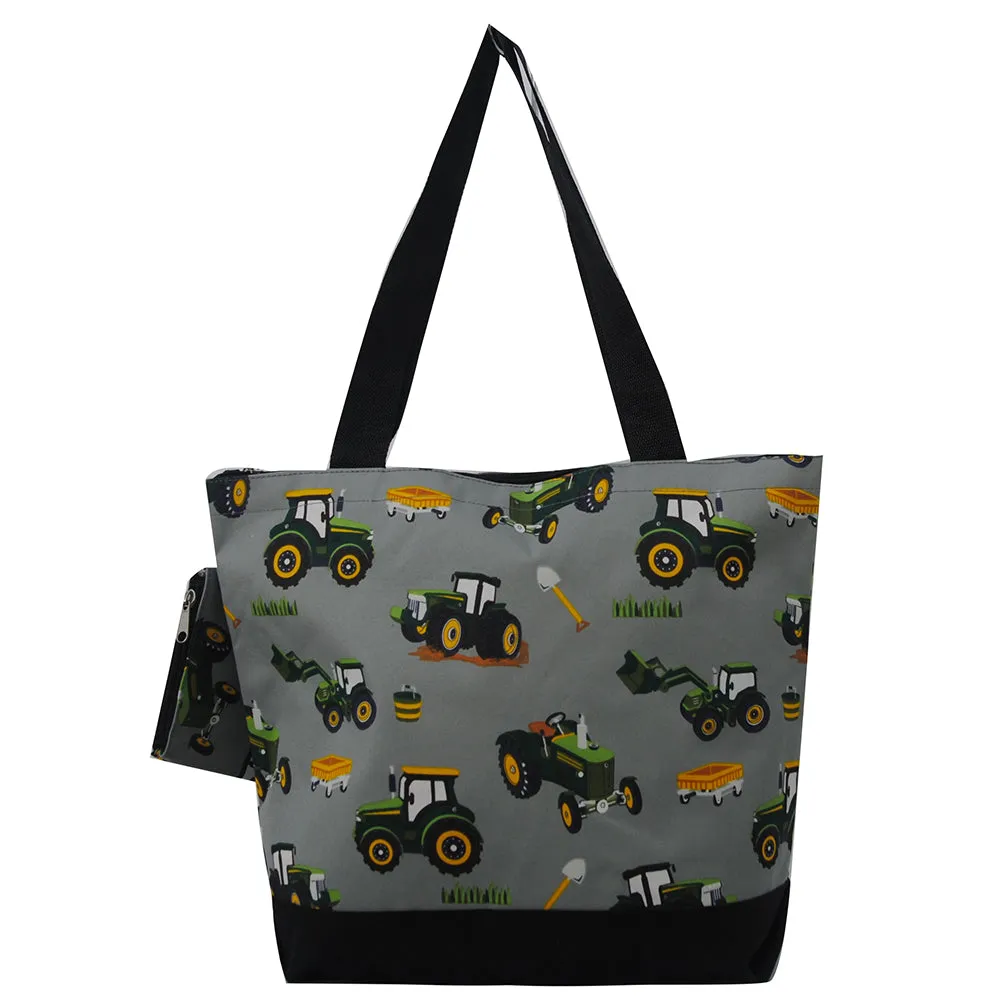 Tractor Trucks Canvas Tote Bag