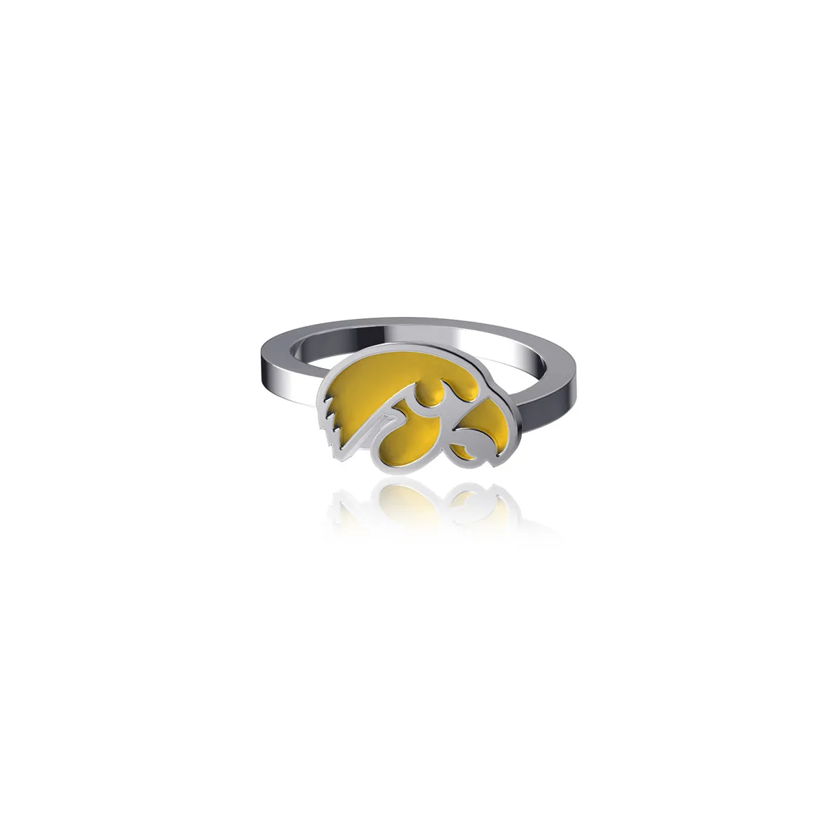 University of Iowa Bypass Ring - Enamel